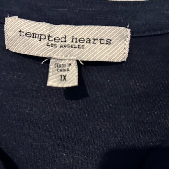 NWOT Tempted Hearts Floral Embroidered Top - Picture 7 of 7